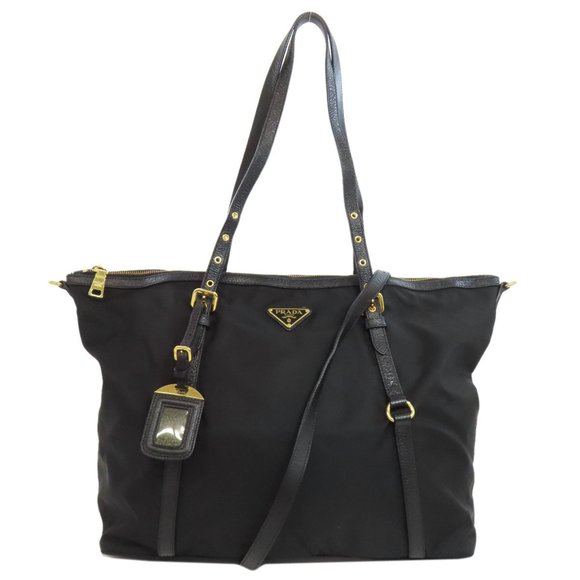 Prada tote bag nylon material for women PRADA - Picture 1 of 10